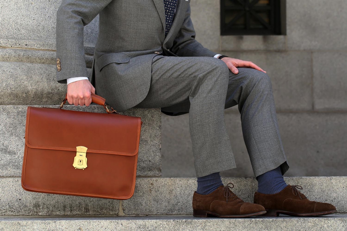 Custom Hide handcrafted leather bag